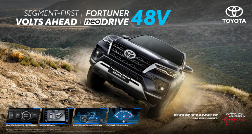 Toyota Fortuner Legender 48v Mild Hybrid