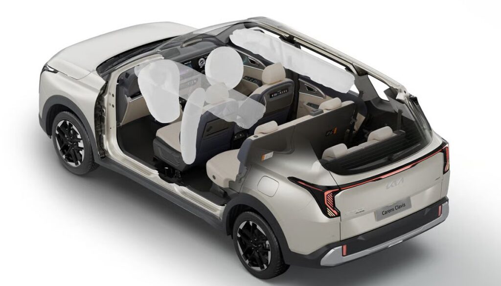 Kia Carens Clavis EV safety