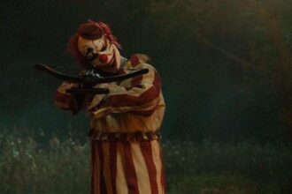 Clown in a Cornfield