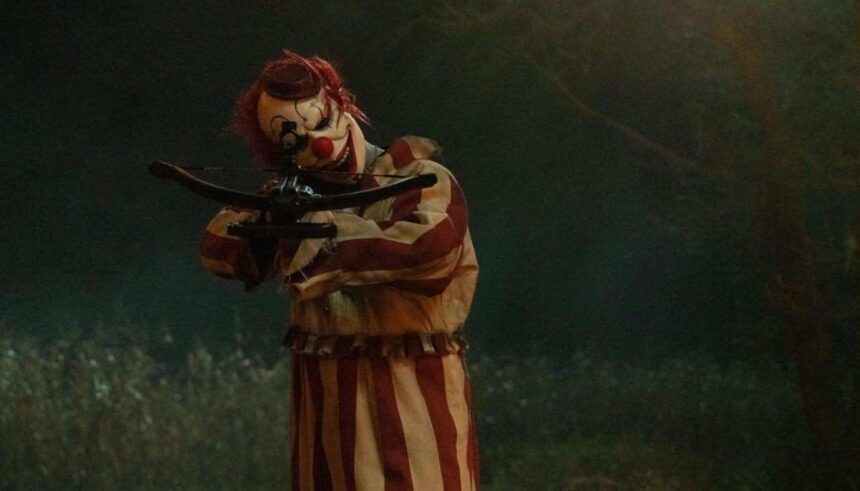 Clown in a Cornfield