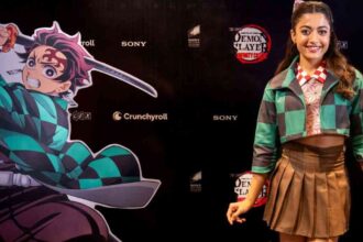 Rashmika Mandanna Demon Slayer Screening 2025