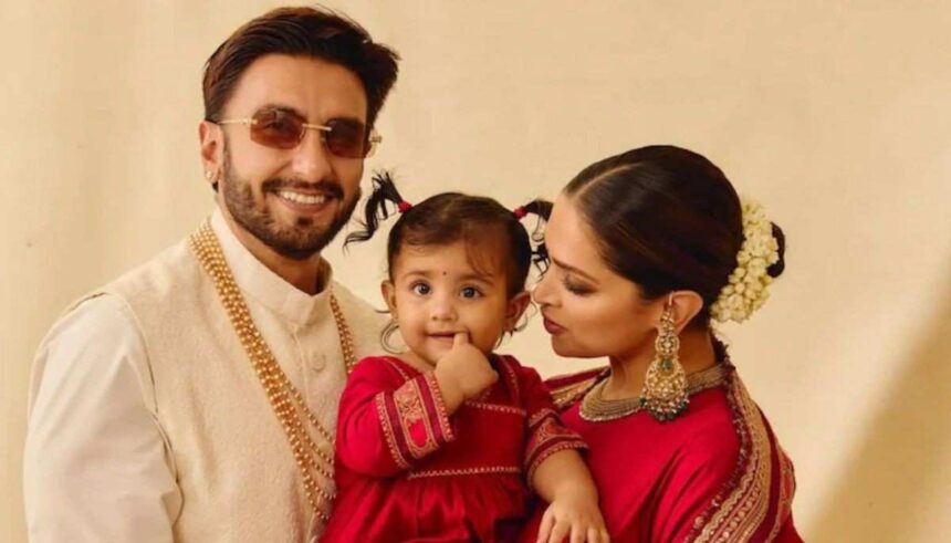 दीपिका पादुकोण, रणवीर सिंह और उनकी बेटी दुआ सब्यसाची के ‘The New India’ कलेक्शन में दिवाली पर नजर आए।