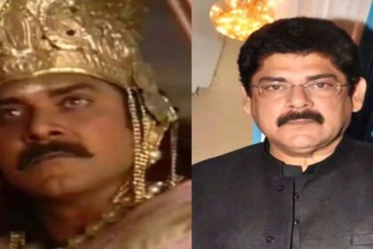 महाभारत में कर्ण के रूप में पंकज धीर की तस्वीर, जिन्होंने भारतीय टेलीविजन के इतिहास में अमिट छाप छोड़ी।