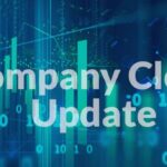 Stock market screen showing Sensex & Nifty movements, traders working in exchange