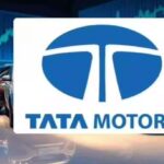 Tata Motors शेयर गिरावट चार्ट — डिमर्जर के प्रभाव के कारण 40% तक खुली