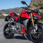 2025 Ducati Streetfighter V2 India Launch – Red Colour Model Front View