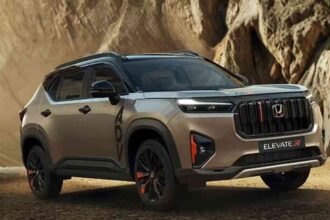 Honda Elevate ADV Edition भारत लॉन्च फोटो — नई SUV ऑरेंज एक्सेंट्स और ब्लैक अलॉय व्हील्स के साथ
