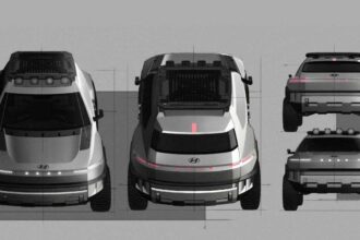 Hyundai Crater Concept के एक्सट्रीम ऑफ-रोड SUV टीज़र स्केचेज़