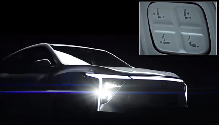 Mahindra XEV 9S electric SUV with Boss Mode, triple screens and panoramic sunroof.