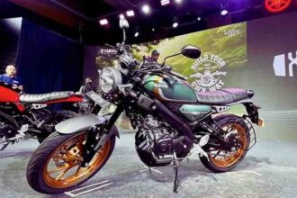 Yamaha XSR155 भारत में लॉन्च – रेट्रो डिजाइन और आधुनिक फीचर्स के साथ ₹1.50 लाख की कीमत में उपलब्ध