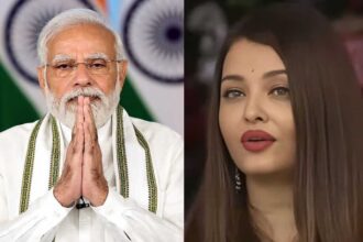 सत्‍य साई बाबा की जन्‍मशताब्‍दी पर मंच पर भाषण देती ऐश्वर्या राय और PM मोदी की उपस्थिति