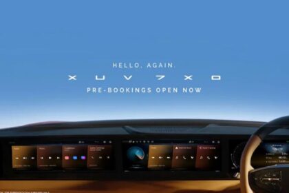 Mahindra XUV 7XO SUV की प्री-बुकिंग और नया डिजाइन टीज़र