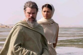 Christopher Nolan की The Odyssey में Matt Damon का लुक