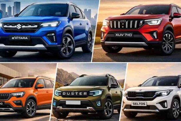 2026 में भारत में लॉन्च होने वाली नई SUV और इलेक्ट्रिक कारें
