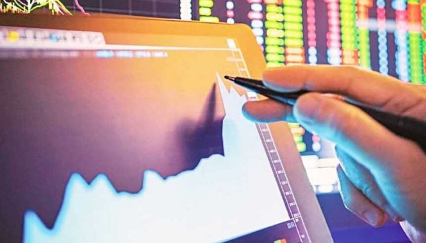 Bansal Wire शेयर प्राइस में तेजी दर्शाता स्टॉक मार्केट चार्ट