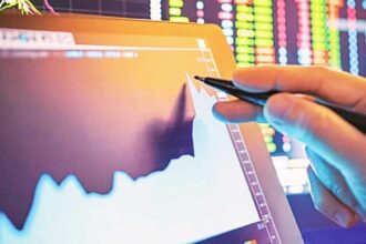 Bansal Wire शेयर प्राइस में तेजी दर्शाता स्टॉक मार्केट चार्ट