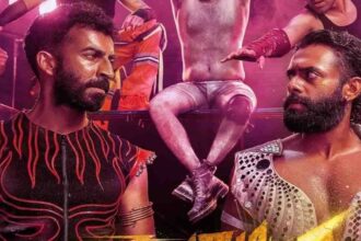 Chatha Pacha The Ring of Rowdies WWE inspired Malayalam movie poster