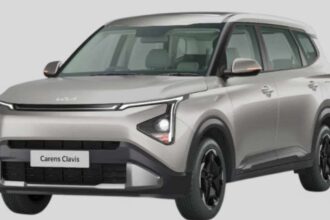 Kia Carens Clavis HTE (EX) का एक्सटीरियर और इंटीरियर लुक