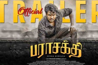 Parasakthi trailer shows Sivakarthikeyan in anti-Hindi imposition protest backdrop