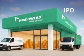 Shadowfax Technologies IPO से जुड़ा शेयर बाजार ग्राफ