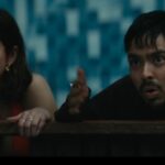 Tu Yaa Main फिल्म में मगरमच्छ से लड़ते आदर्श गौरव और शनाया कपूर