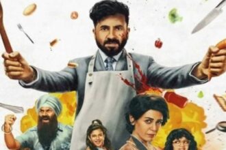 वीर दास की फिल्म Happy Patel Khatarnak Jasoos का पोस्टर