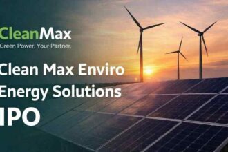 Clean Max Enviro IPO के प्राइस बैंड और इश्यू साइज की जानकारी दर्शाता ग्राफिक