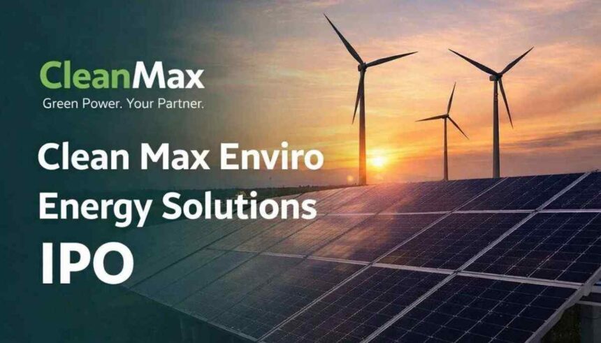 Clean Max Enviro IPO के प्राइस बैंड और इश्यू साइज की जानकारी दर्शाता ग्राफिक