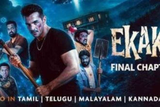 Ekaki Chapter 5 The Conqueror पोस्टर में आशीष चंचलानी का इंटेंस लुक