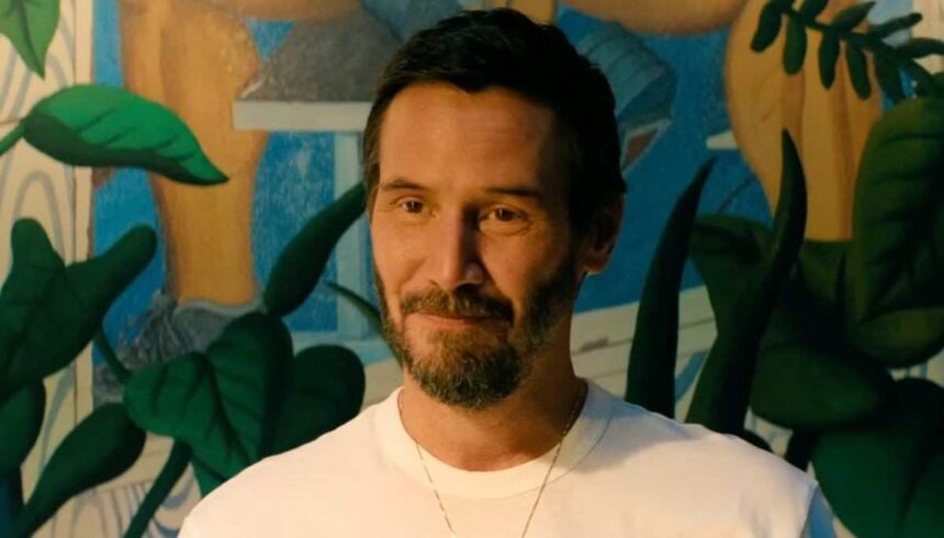 Keanu Reeves Outcome trailer blackmail story Hollywood movie Apple TV