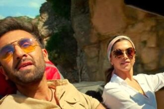 Tamasha फिल्म के निर्देशक इम्तियाज अली और अभिनेता रणबीर कपूर की तस्वीर।