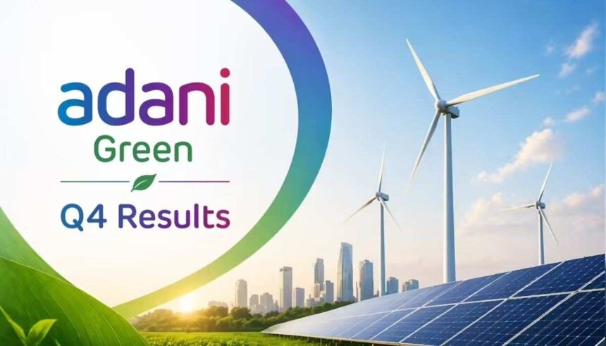 Adani Green Energy Q4 results profit growth revenue and capacity expansion chart