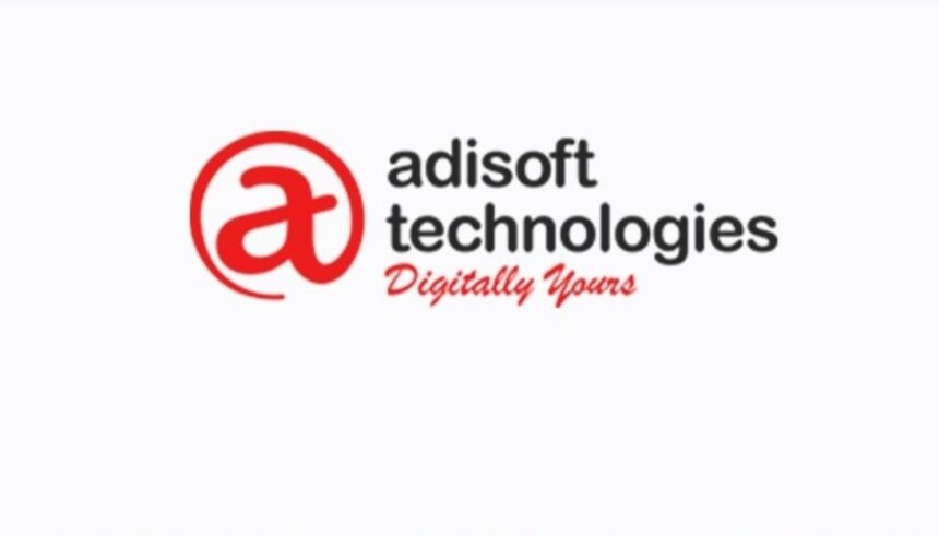 Adisoft Technologies IPO details price band lot size and listing date infographic