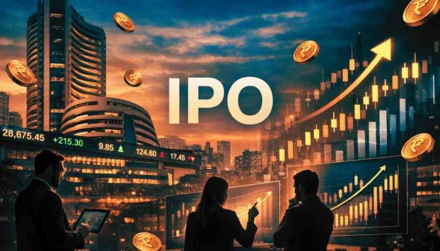 IPO filing documents submitted to SEBI by multiple companies in FY26 end showing stock market activity