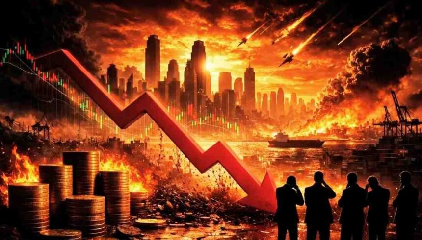 Indian stock market correction showing investment opportunity in selected stocks