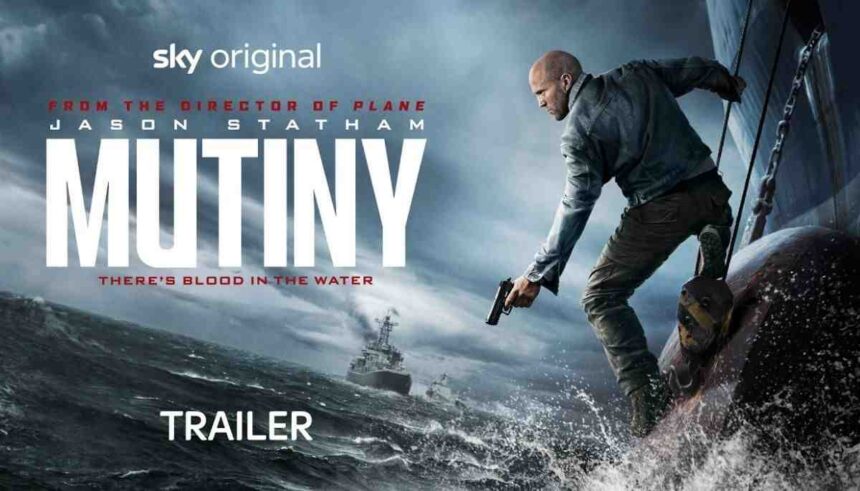 Jason Statham Mutiny movie trailer action scene cargo ship revenge thriller