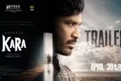 Kara movie trailer Dhanush intense look action thriller scene