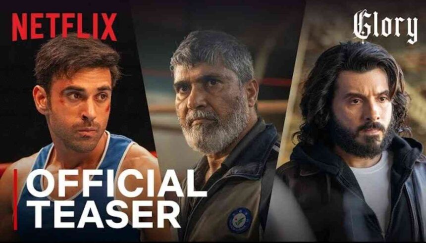 Pulkit Samrat and Divyenndu boxing in Glory Netflix series teaser