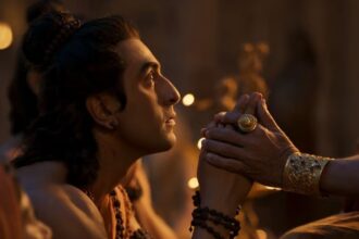 Ramayana teaser featuring Ranbir Kapoor as Lord Rama with controversial VFX visuals