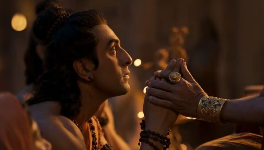 Ramayana teaser featuring Ranbir Kapoor as Lord Rama with controversial VFX visuals