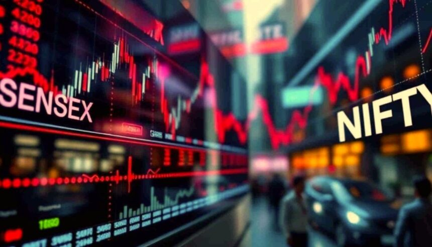 Sensex and Nifty showing recovery amid volatility with IT stocks leading