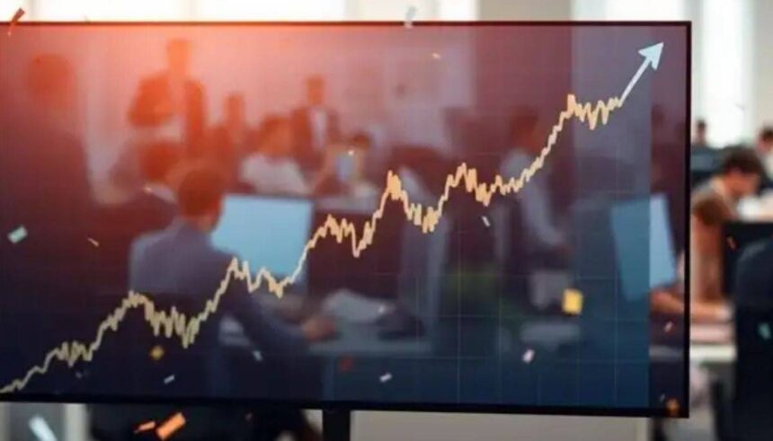 शेयर बाजार में multibagger stocks और survivorship bias को दर्शाता ग्राफिकल चित्र