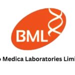 Bio Medica Laboratories IPO details और pharma sector investment को दर्शाता बिजनेस ग्राफिक