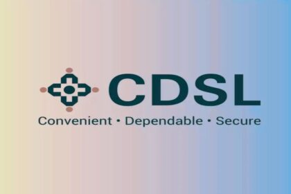 CDSL Q4 Results 2026 chart showing profit decline and demat account growth