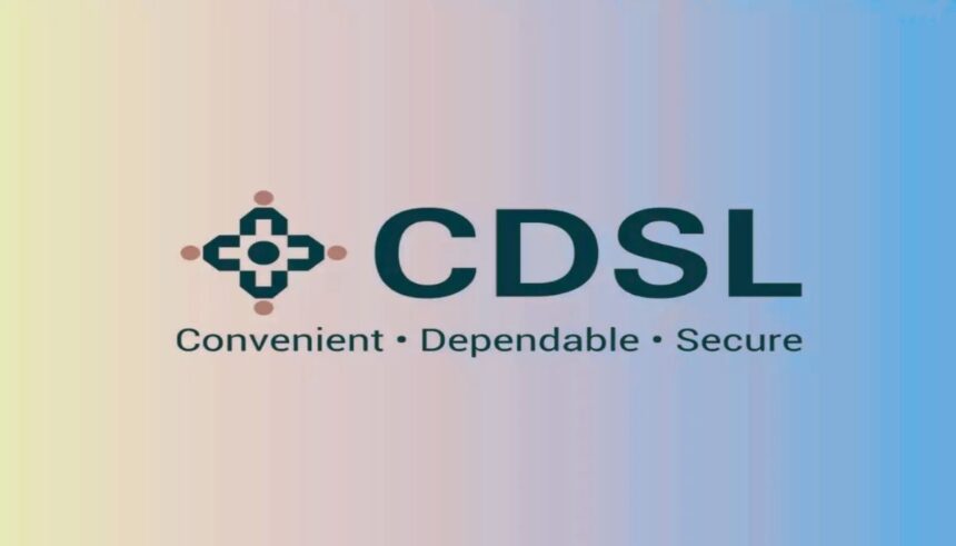 CDSL Q4 Results 2026 chart showing profit decline and demat account growth