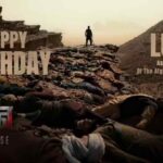 Dragon फिल्म के official glimpse में NTR के intense action avatar को दर्शाता पोस्टर
