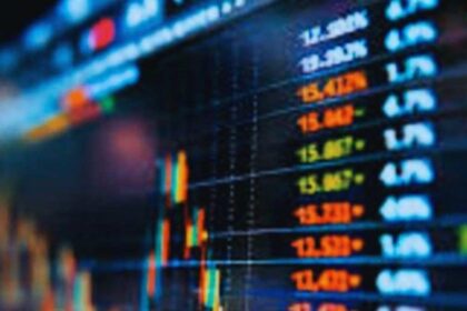 European stock market गिरावट दिखाता ग्राफ और बढ़ती तेल कीमतों का प्रतीकात्मक चित्र
