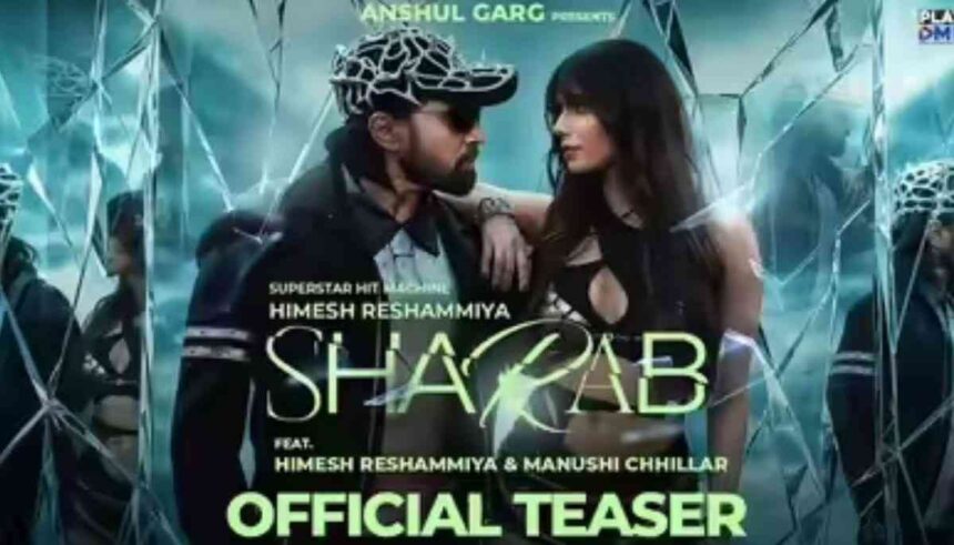 Himesh Reshammiya and Manushi Chhillar in dark cinematic look from Sharab movie teaser