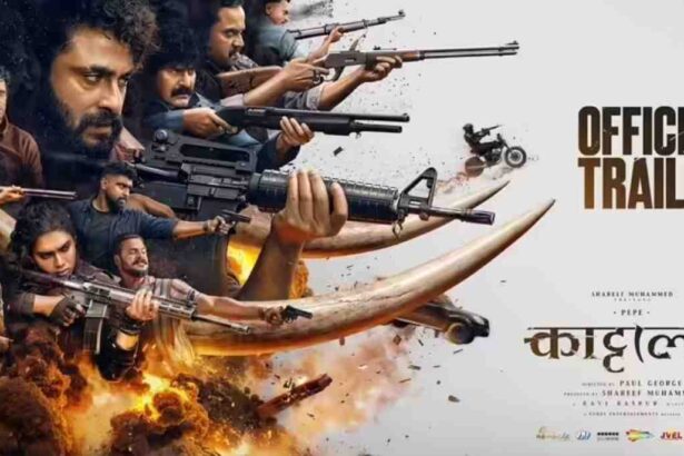 Kattalan Official Hindi Trailer featuring Antony Varghese in intense action thriller role