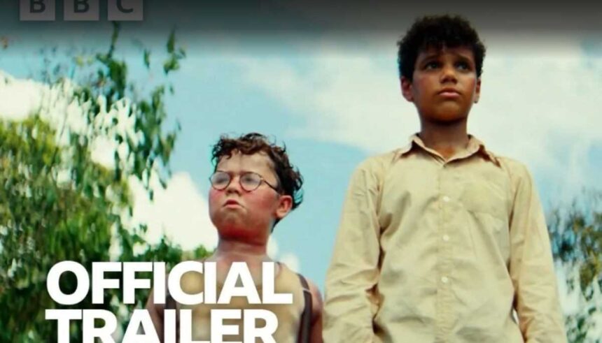 Lord of the Flies Netflix series island survival boys power struggle scene